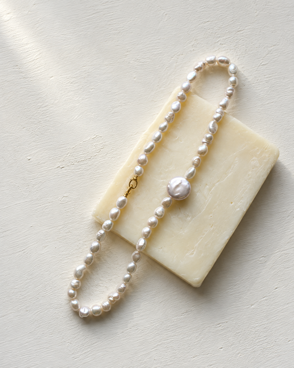 Ripple Baroque Pearl Necklace