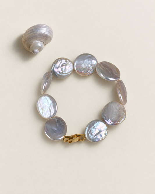 Coin Pearl Bracelet