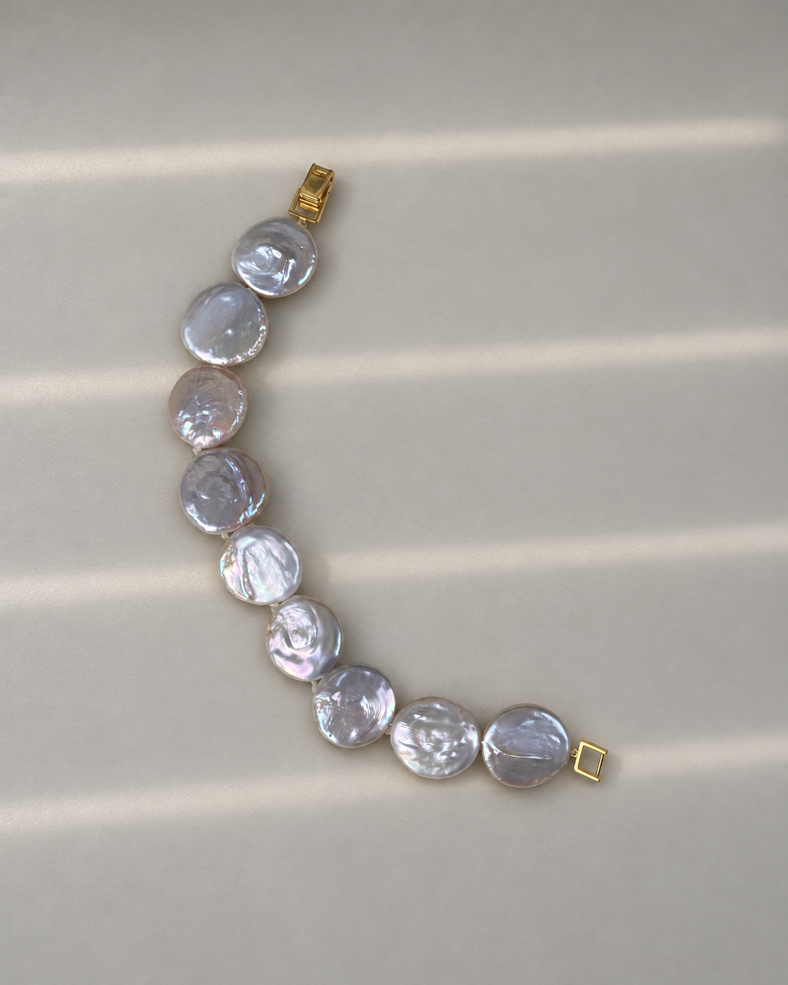 Coin Pearl Bracelet